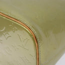 LOUIS VUITTON Monogram Vernis Houston Hand Bag Gris M91053 LV Auth bs27746-15