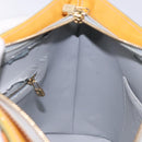 LOUIS VUITTON Monogram Vernis Houston Hand Bag Gris M91053 LV Auth bs27746-20