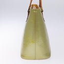 LOUIS VUITTON Monogram Vernis Houston Hand Bag Gris M91053 LV Auth bs27746-3