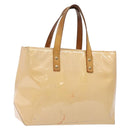 LOUIS VUITTON Monogram Vernis Reade PM Bag Marshmallow Pink M91306 Auth bs27748-1