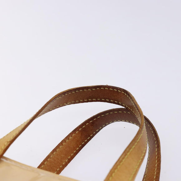 LOUIS VUITTON Monogram Vernis Reade PM Bag Marshmallow Pink M91306 Auth bs27748