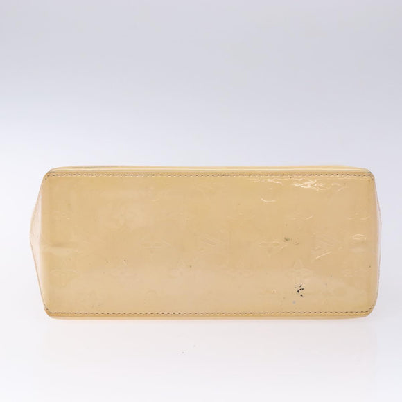 LOUIS VUITTON Monogram Vernis Reade PM Bag Marshmallow Pink M91306 Auth bs27748