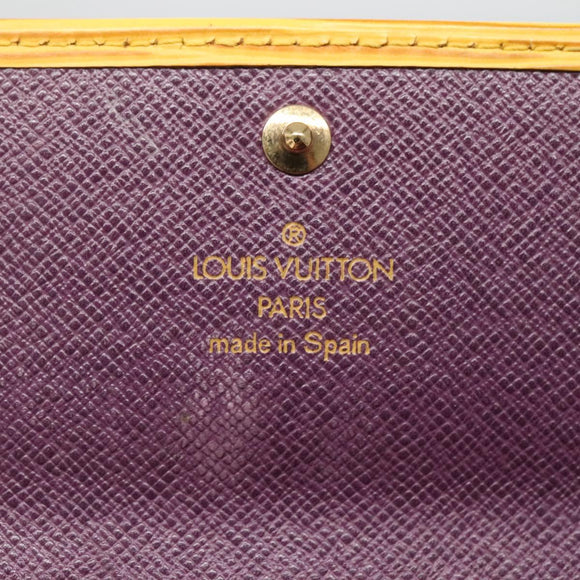 LOUIS VUITTON Epi Pochette Porte Monnaie Credit Wallet M63579 Auth bs27753