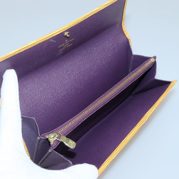 LOUIS VUITTON Epi Pochette Porte Monnaie Credit Wallet M63579 Auth bs27753