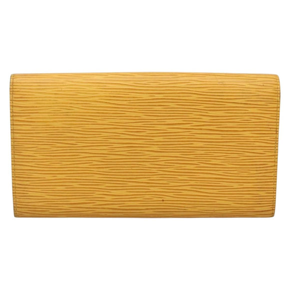 LOUIS VUITTON Epi Pochette Porte Monnaie Credit Wallet M63579 Auth bs27753