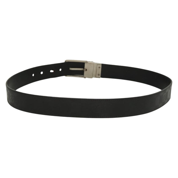 LOUIS VUITTON Damier Infini Ceinture Boston Belt Black LV Auth bs27758