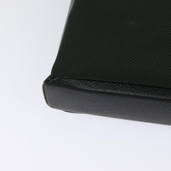 LOUIS VUITTON Taiga Saratov GM Shoulder Bag Ardoise M30882 LV Auth bs27760