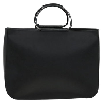 GUCCI Hand Bag Leather Black Silver 002 3754 0459 Auth bs27762 - 0