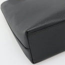 GUCCI Tote Bag Leather Black Gold 002 2040 0337 Auth bs27763-11