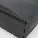 GUCCI Tote Bag Leather Black Gold 002 2040 0337 Auth bs27763-12