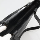 GUCCI Tote Bag Leather Black Gold 002 2040 0337 Auth bs27763-6