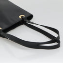 GUCCI Tote Bag Leather Black Gold 002 2040 0337 Auth bs27763-7