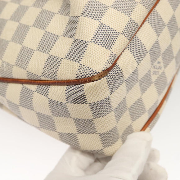 LOUIS VUITTON Damier Azur Siracusa PM Shoulder Bag N41113 LV Auth bs27771
