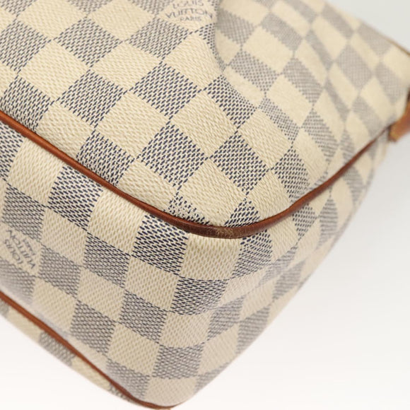 LOUIS VUITTON Damier Azur Siracusa PM Shoulder Bag N41113 LV Auth bs27771