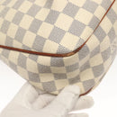 LOUIS VUITTON Damier Azur Siracusa PM Shoulder Bag N41113 LV Auth bs27771-15