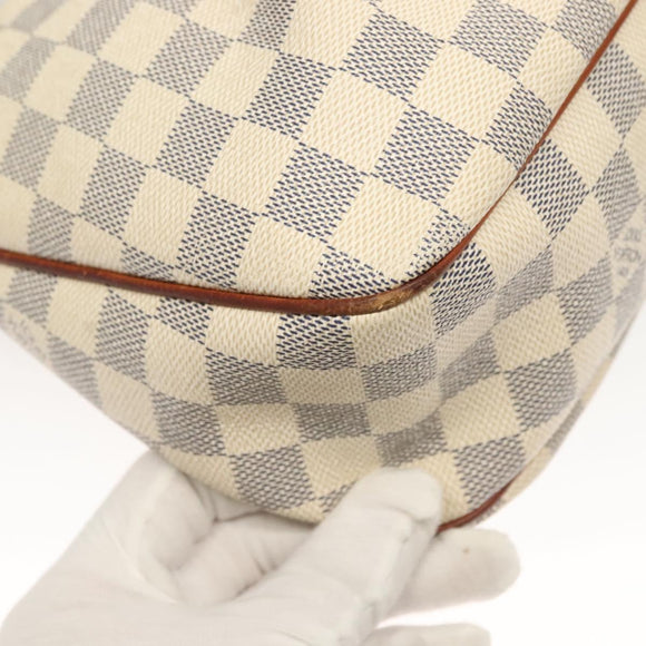 LOUIS VUITTON Damier Azur Siracusa PM Shoulder Bag N41113 LV Auth bs27771