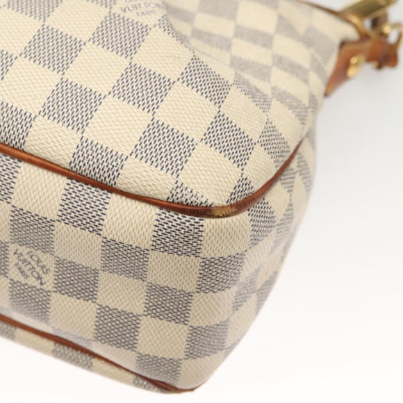 LOUIS VUITTON Damier Azur Siracusa PM Shoulder Bag N41113 LV Auth bs27771