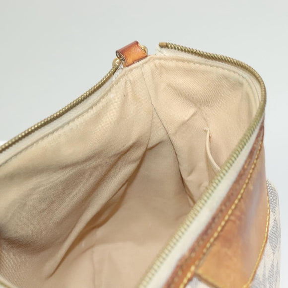 LOUIS VUITTON Damier Azur Siracusa PM Shoulder Bag N41113 LV Auth bs27771