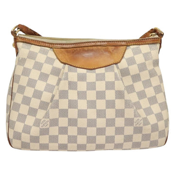 LOUIS VUITTON Damier Azur Siracusa PM Shoulder Bag N41113 LV Auth bs27771 - 0