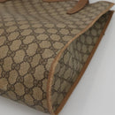 GUCCI GG Supreme Tote Bag PVC Beige Gold 40 02 998 Auth bs27775-10