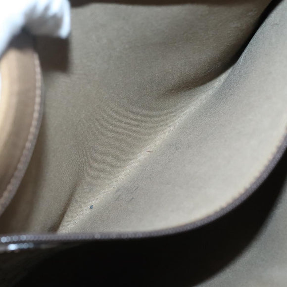 GUCCI GG Supreme Tote Bag PVC Beige Gold 40 02 998 Auth bs27775