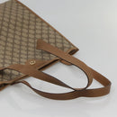 GUCCI GG Supreme Tote Bag PVC Beige Gold 40 02 998 Auth bs27775-7