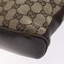 GUCCI GG Canvas Shoulder Bag Beige Gold 109106 Auth bs27778-10