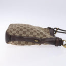 GUCCI GG Canvas Shoulder Bag Beige Gold 109106 Auth bs27778-4
