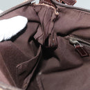 GUCCI GG Canvas Shoulder Bag Beige Silver 145857 Auth bs27780-21