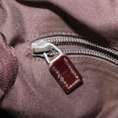 GUCCI GG Canvas Shoulder Bag Beige Silver 145857 Auth bs27780-22