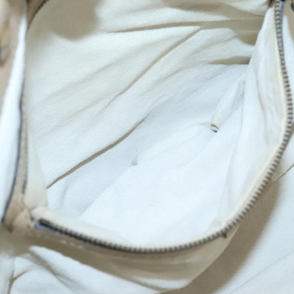 GUCCI GG Canvas Guccissima Tote Bag Leather Beige Gold 269953 Auth bs27786