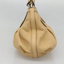 GUCCI GG Canvas Guccissima Tote Bag Leather Beige Gold 269953 Auth bs27786-3