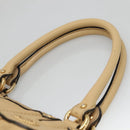GUCCI GG Canvas Guccissima Tote Bag Leather Beige Gold 269953 Auth bs27786-8