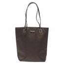 GUCCI Tote Bag Satin Brown Silver 002 1099 Auth bs27787-13
