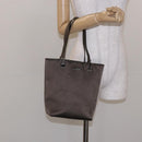 GUCCI Tote Bag Satin Brown Silver 002 1099 Auth bs27787-22