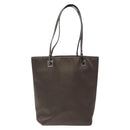 GUCCI Tote Bag Satin Brown Silver 002 1099 Auth bs27787-2