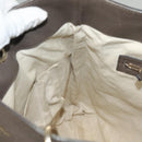 GUCCI Bamboo Hand Bag Leather Gray Gold 323663 Auth bs27789-20