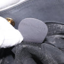 GUCCI Bamboo Hand Bag Suede Leather Gray Gold 001 1705 1638 Auth bs27790-12