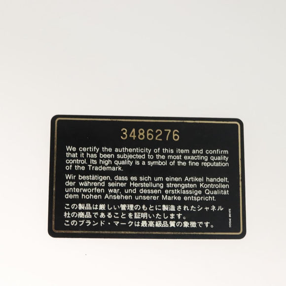 CHANEL Matelasse Waist Bag Velor Black Gold CC Auth bs27796