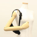 CHANEL Matelasse Waist Bag Velor Black Gold CC Auth bs27796-25