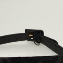 CHANEL Matelasse Waist Bag Velor Black Gold CC Auth bs27796-8