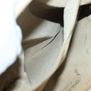 CHANEL Tote Bag Coated Canvas Beige Gold CC Auth bs27799-22