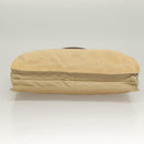 CHANEL Tote Bag Coated Canvas Beige Gold CC Auth bs27799-5