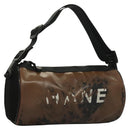 CHANEL Shoulder Bag PVC Black CC Auth bs27803-1