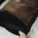 CHANEL Shoulder Bag PVC Black CC Auth bs27803-15