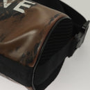 CHANEL Shoulder Bag PVC Black CC Auth bs27803-16