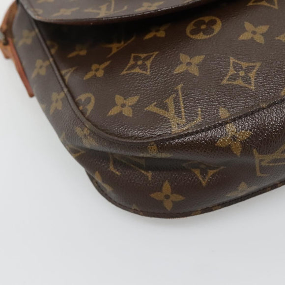 LOUIS VUITTON Monogram Saint Cloud GM Shoulder Bag Vintage M51242 Auth bs27806
