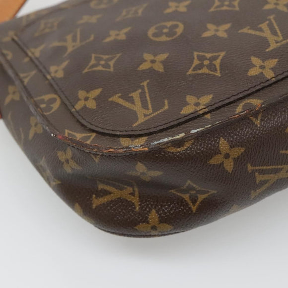 LOUIS VUITTON Monogram Saint Cloud GM Shoulder Bag Vintage M51242 Auth bs27806