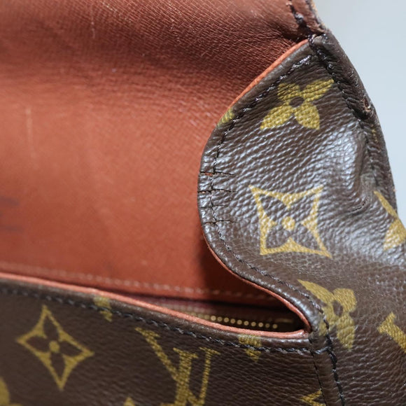 LOUIS VUITTON Monogram Saint Cloud GM Shoulder Bag Vintage M51242 Auth bs27806