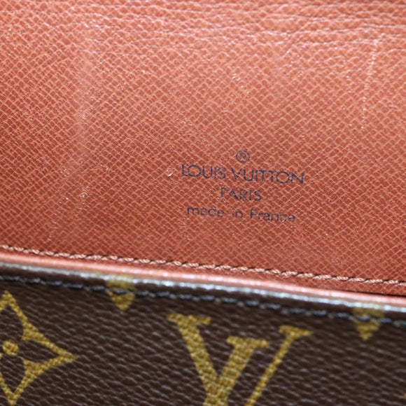 LOUIS VUITTON Monogram Saint Cloud GM Shoulder Bag Vintage M51242 Auth bs27806